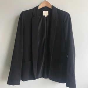 soft black blazer